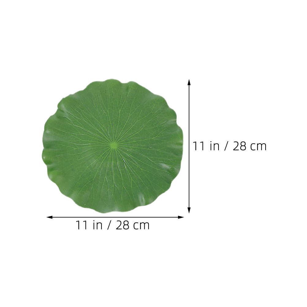 Artificial Lily Pads 15Pcs Rea - Aquarium Decor ulasan dan harga