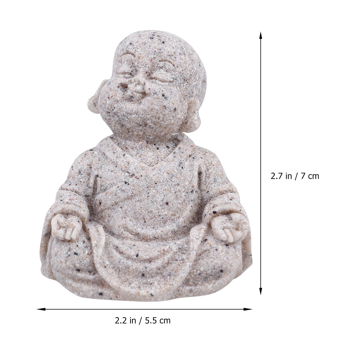 Maitreya Buddha Statue Sandsto - Aquarium Decor ulasan dan harga