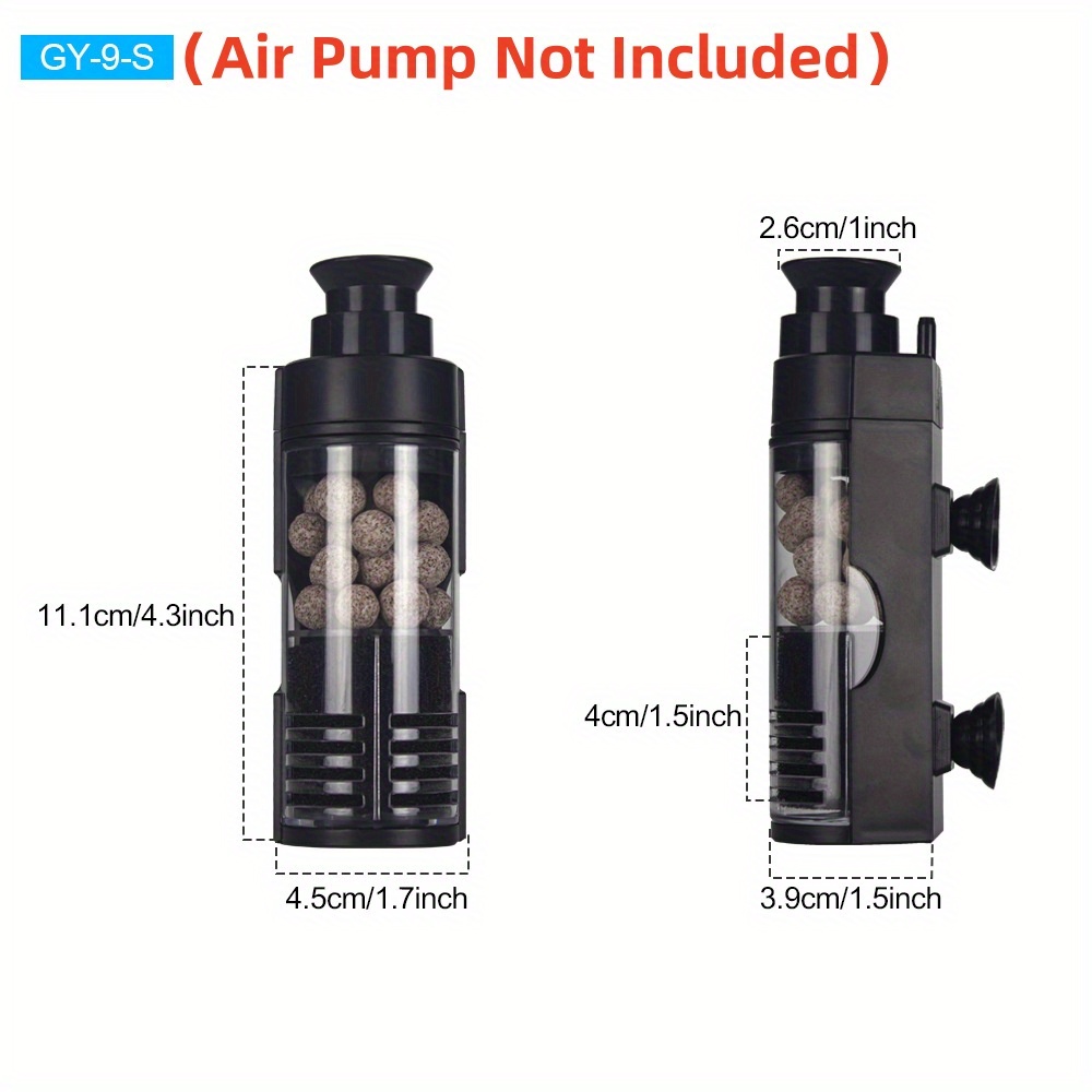 Compact Wall-Mounted Bio Spong - Betta Fish Tank ulasan dan harga