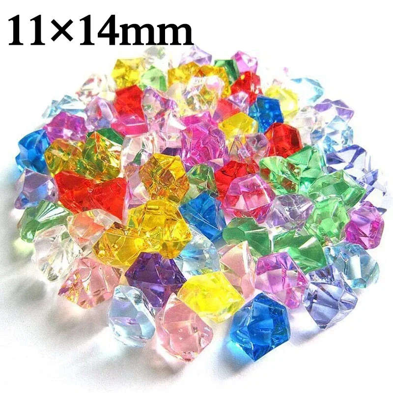 200pcs Acrylic Gem Stone Color - Fish Tank Gravel ulasan dan harga